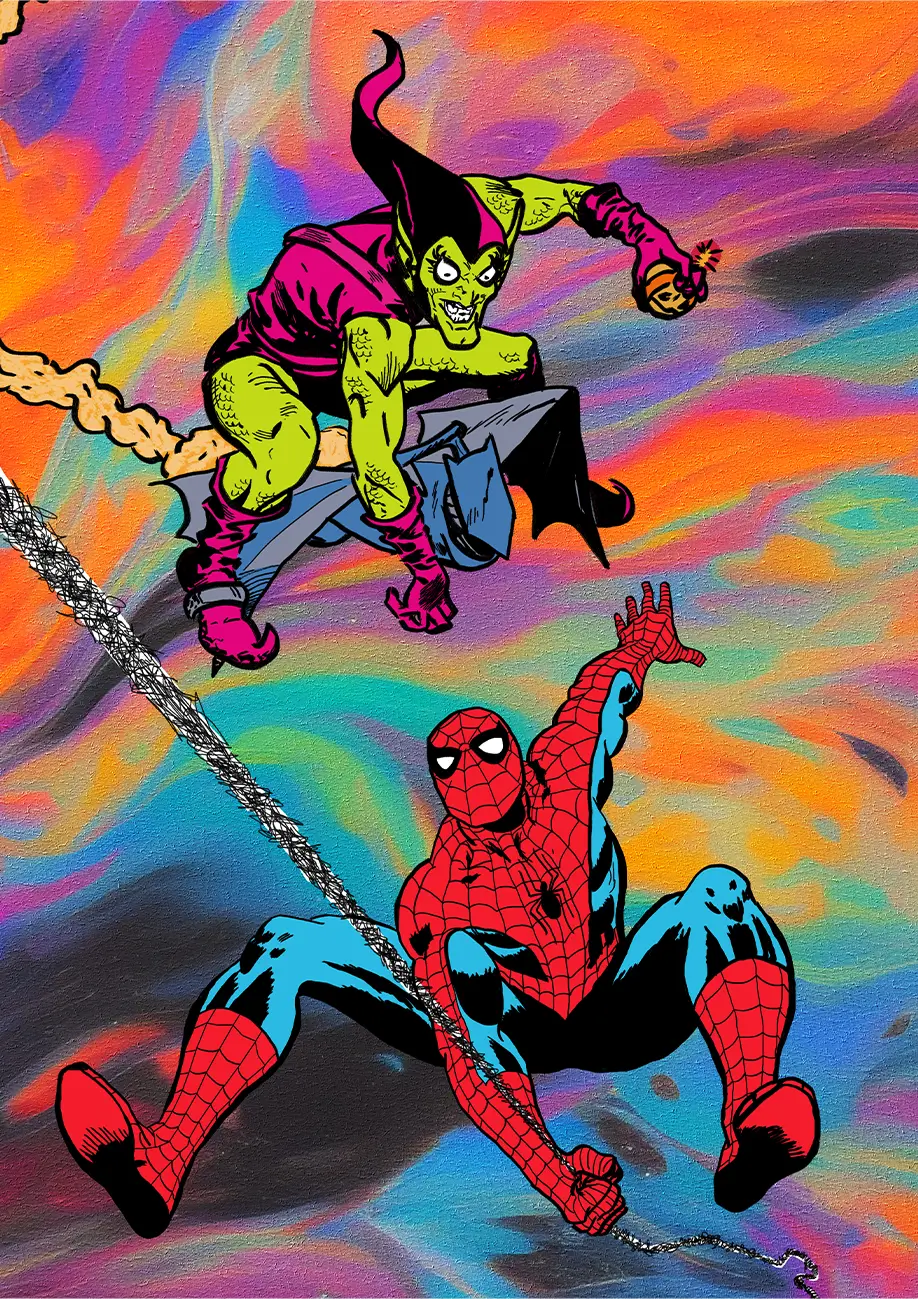 Vintage Spiderman — Fronte